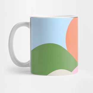 Abstract landscape Mug